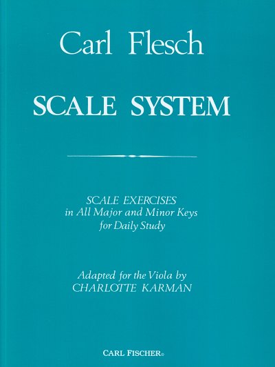 C. Flesch: Scale System/ Skalensystem, Va