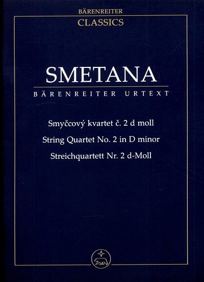 B. Smetana: Streichquartett Nr. 2 d-Moll, 2VlVaVc (Stp)