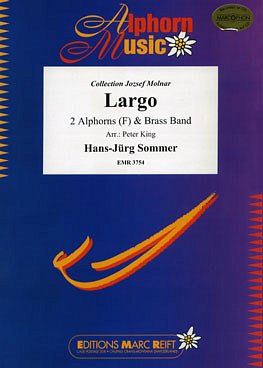 H.J. Sommer: Largo (2 Alphorns in F Solo)