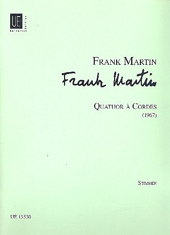 F. Martin: Quartett  (Stsatz)