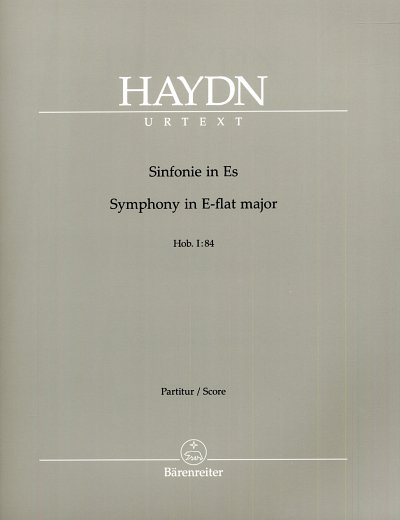 J. Haydn: Sinfonie Es-Dur Hob. I:84, Sinfo (Part.)
