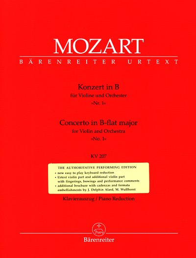 W.A. Mozart: Konzert für Violine und Orcheste, VlOrch (KASt)