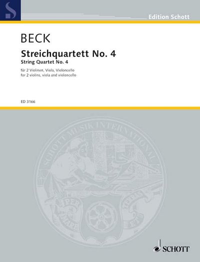 DL: C. Beck: Streichquartett No. 4, 2VlVaVc (Stsatz)