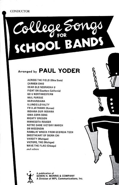 College Songs for School Bands - Conductor's , Blaso (Part.)