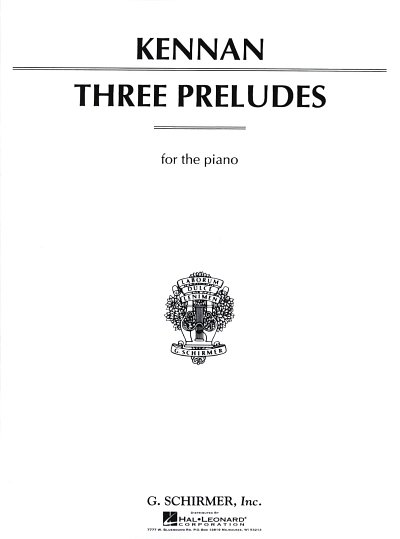 K. Kennan: 3 Preludes, Klav
