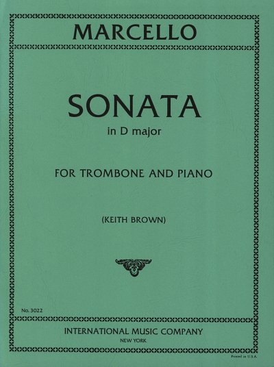 B. Marcello: Sonata D, PosKlav (KlavpaSt)