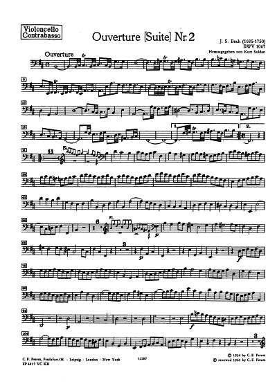 J.S. Bach: Suite (Ouvertüre) Nr. 2 h-Moll BWV 1067
