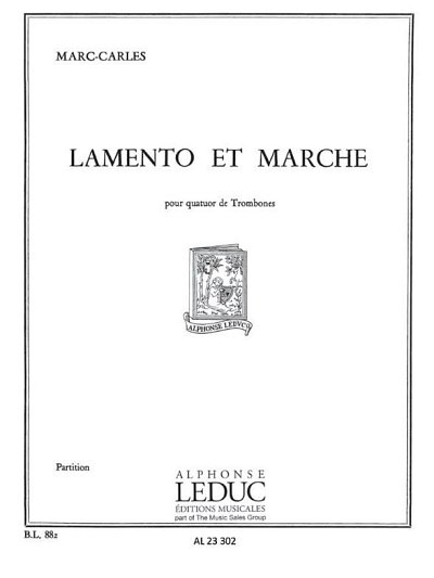 M. Carles: Marc Carles: Lamento et Marche (Part.)