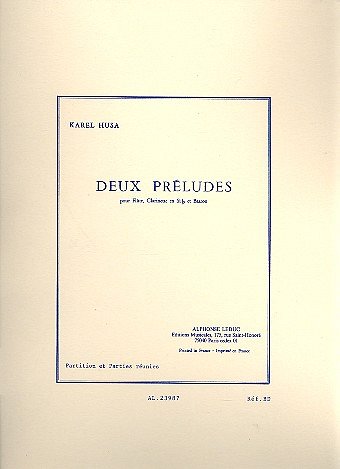 K. Husa: Karel Husa: 2 Preludes (Pa+St)