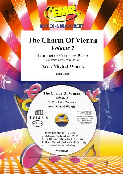 M. Worek: The Charm Of Vienna Volume 2, Trp/KrnKlav (+CD)