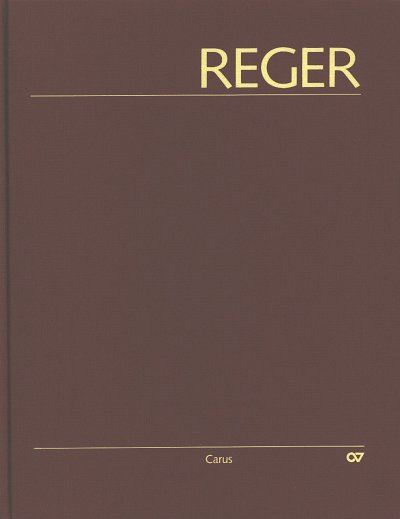 M. Reger: Phantasien Variationen Sonaten + Suiten 1 Hybrid E