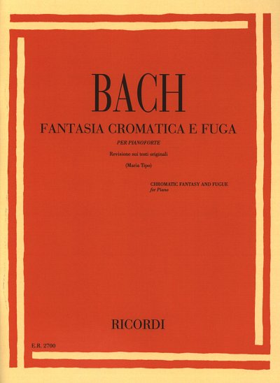 J.S. Bach: Fantasia Cromatica E Fuga Bwv 903, Klav