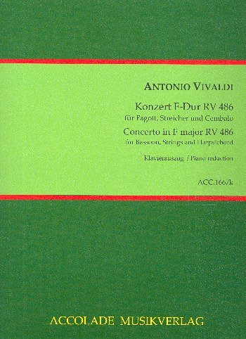 A. Vivaldi: Konzert F-Dur RV 486, FgStrCemb (KA)