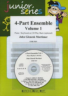 J.G. Mortimer: 4-Part Ensemble Vol. 1, Varens4 (+CD)