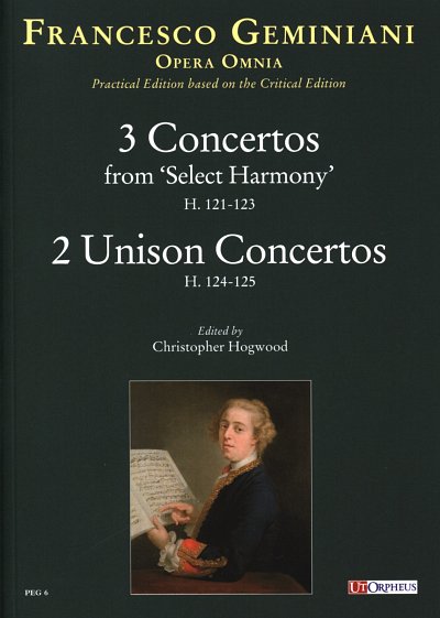 F.S. Geminiani: 3 Concertos from _Select Harmon, StrBc (Stp)