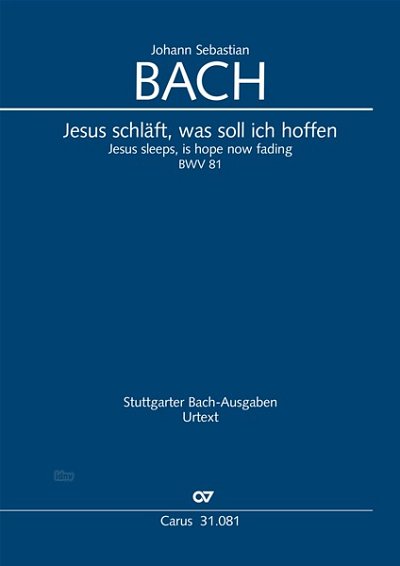 DL: J.S. Bach: Jesus schläft, was soll ich hoffen e-Moll (Pa