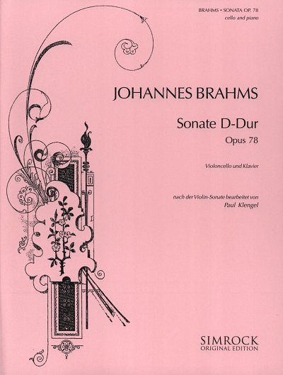 J. Brahms: Sonate D-Dur op. 78 , VcKlav