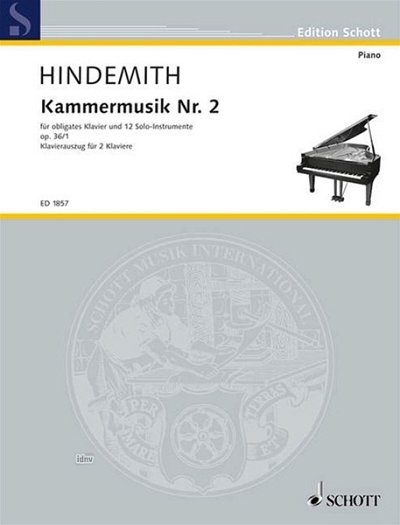 P. Hindemith: Kammermusik Nr. 2 op. 36/1  (KA)