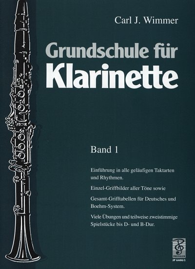 C.J. Wimmer: Grundschule für Klarinette 1, Klar