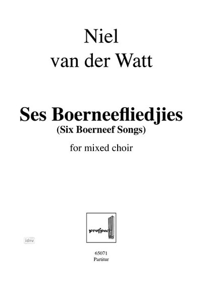 N. van der Watt: Ses Boerneefliedjies