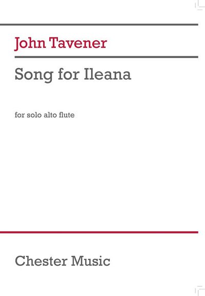 J. Tavener: Song for Ileana (Part.)