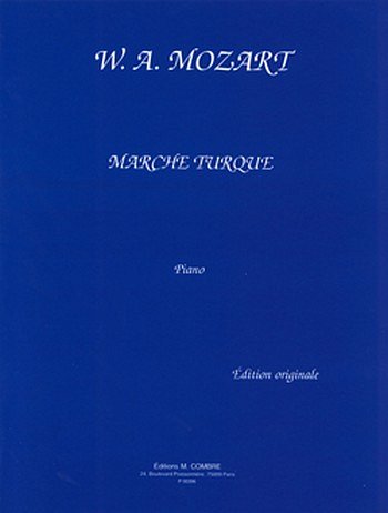 W.A. Mozart: Marche turque KV331, Klav