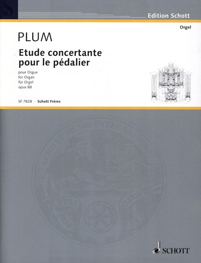 J. Plum: Etude concertante op. 88