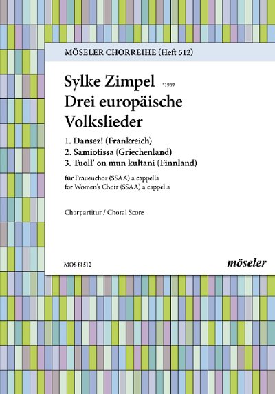 DL: S. Zimpel: Drei europäische Volkslieder, Fch (Chpa)