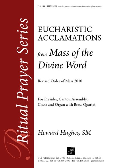 Eucharistic Acclamations from Mass of Divine Wo, Ch (Stsatz)