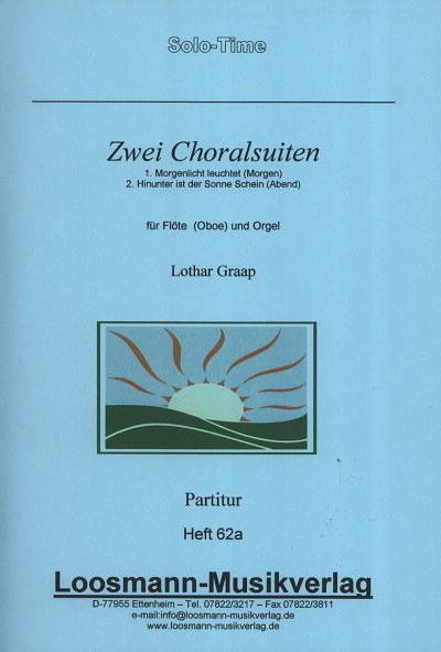 L. Graap: Zwei Choralsuiten, FlKlav (PaSt)