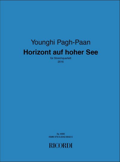 Y. Pagh-Paan: Horizont auf hoher See , 2VlVaVc (Part.)