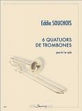 E. Souchois: 6 quatuors de trombones, 4Pos (Pa+St)