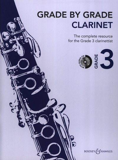 J. Way: Grade by Grade -  Clarinet, KlarKlv (+CD)