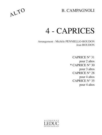 B. Campagnoli: Bartolomeo Campagnoli: Caprice No.30 (Part.)