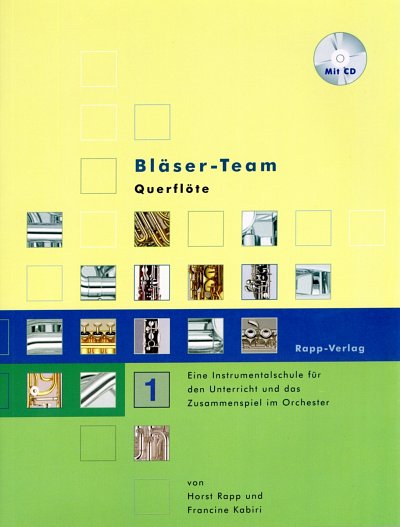 H. Rapp: Bläser-Team 1, Blkl/Fl (+CD)