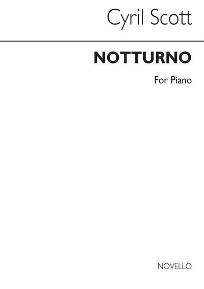 C. Scott: Notturno Op54 No.5 Piano, Klav