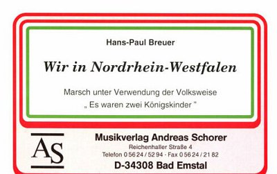 H. Breuer: Wir in Nordrhein-Westfalen, Blaso (Dir+St)