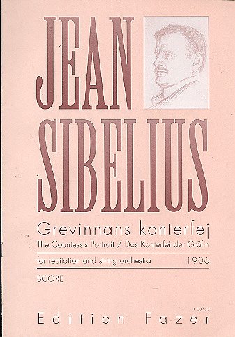 J. Sibelius: Das Konterfei der Gräfin (Part.)
