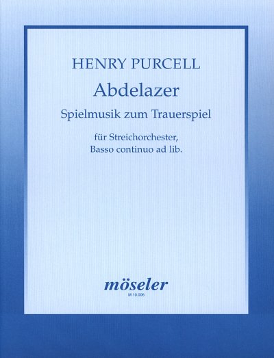 H. Purcell: Abdelazer, StroKla (Part.)