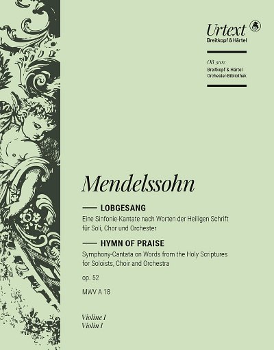 F. Mendelssohn Barth: Lobgesang op. 52 M, 3GesGchOrchO (Vl1)