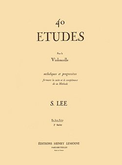 S. Lee: Etudes mélodiques (40) Op.31 Vol., VcKlav (KlavpaSt)
