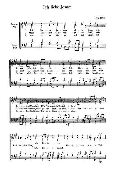 J.S. Bach: Choralsaetze 2, 20 Kirchenlieder in vierstimmigen