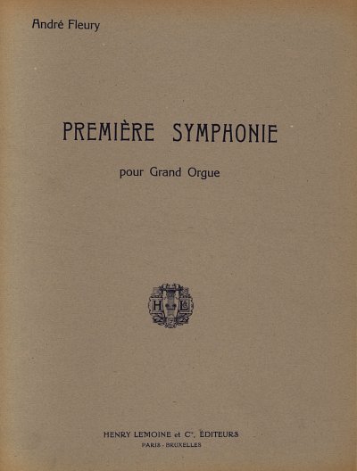 A. Fleury: Symphonie n°1
