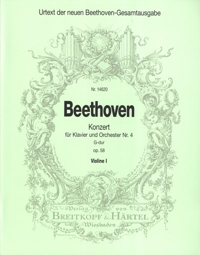 L. v. Beethoven: Klavierkonzert Nr. 4 G-Dur , KlavOrch (Vl1)