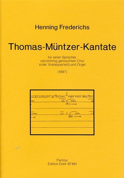 F. Henning: Thomas-Müntzer-Kantate (Part.)