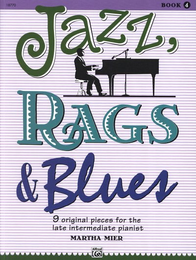 M. Mier: Jazz, Rags & Blues 4, Klav (+OnlAudio)