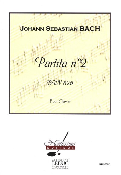 J.S. Bach: Partita N02 Bwv826 Clavier, Klav