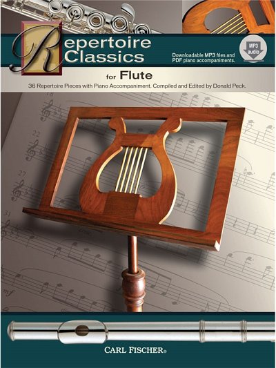 D. Peck: Repertoire Classics - Flute, Fl;Klav (+medonl)