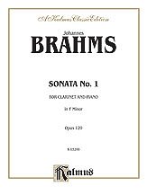 DL: J. Brahms: Brahms: Sonata No. 1 in F Min, KlarKlv (Klavp