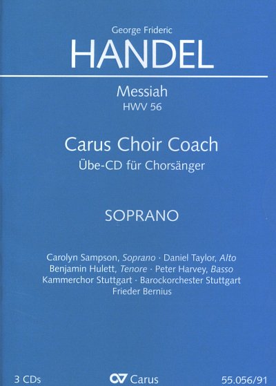 G.F. Haendel: Messiah HWV 56 - Caru, 4GesGchOrcBc (CD Sopran